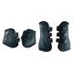thumbnail image 3 of 4x equipo de botas para caballos, soporte cómodo, protector de absorción de golpes, protección de piernas para entusiastas del entrenamiento deportivo Negro y L, 3 of 8