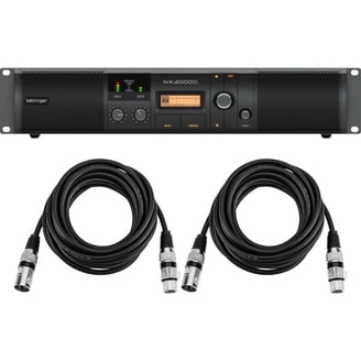 送料込み　Behringer NU6000 パワーアンプ6000W 動作品 Behringer iNuke NU6000 Ultra-Lightweight, High-Density 6000-Watt