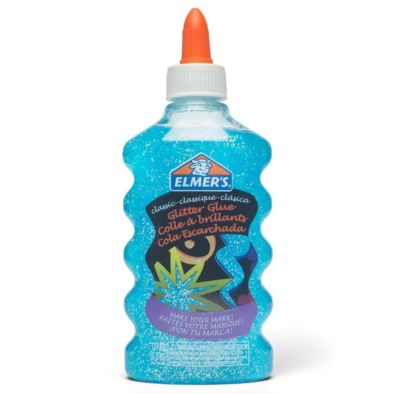 Elmer's Classic Glitter Glue, 6 Pack