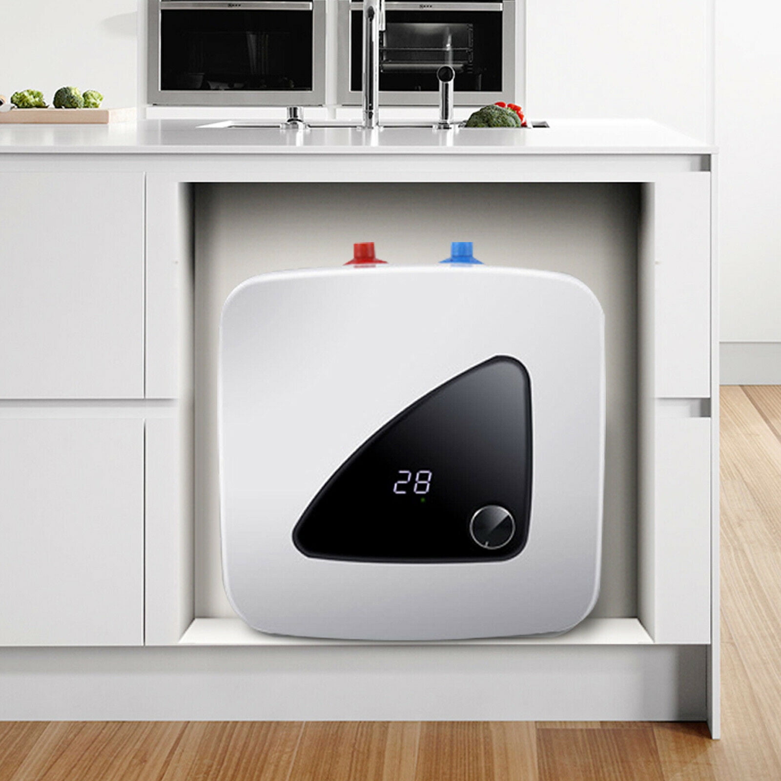 DENEST Electric Hot Water Heater Instant for Kitchen Bathroom Water ...