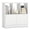 White, variant on Giantex 3-Cube Bookcase, 3-Tier Bookshelf with Cabinet, Storage Organizer, Black