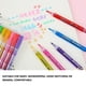 thumbnail image 5 of Plumones de pincel para acuarela | Set de dibujo de 10 piezas en color aceitoso con puntas para anzuelos | Versátil para pintura artística Scrapbooking Calligrafía sobre papel oscuro | 139mm, 5 of 9
