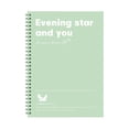 thumbnail image 2 of FENGGHAO Top Bound Notebook College Ruled Journal Thick Spiral Writing Pad for Office and University Notes B5 Size Color K, 2 of 9