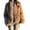Brown, variant on Stylish Women's Short Jacket Warm Winter Outerwear Coat For Fashionable Ladies