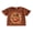 Brown, variant on Cjfdfy Toddler baby Boy Girl Thanksgiving T-Shirt Clothes Summer Letter Turkey Print Short Sleeve Tops cute Gobble Till You Wobble Turkey Top Thanksgiving Holiday Tee 1-6T 