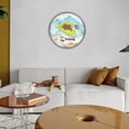 thumbnail image 4 of Inspirational Wall Art -Never Stop Dreaming,Cat Round Vintage Tin Sign- Balloon Decor - Paper Airplane Motivational Poster Gifts for Kids Bedroom Rustic Wall Sign 12x12 Inch, 4 of 5