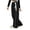 Black, variant on YUEHUA Women's Straight Leg Baggy Sweatpants Y2k Cool Parachute Pants Joggers Drawstring Track Pants for Women