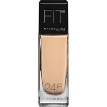 Maybelline Fit Me Matte   Poreless Dewy Liquid Foundation, SPF 18, Medium Beige, 1 fl oz