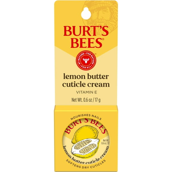 Burt's Bees 100% Natural Origin Lemon Butter Cuticle Cream, 0.6 oz