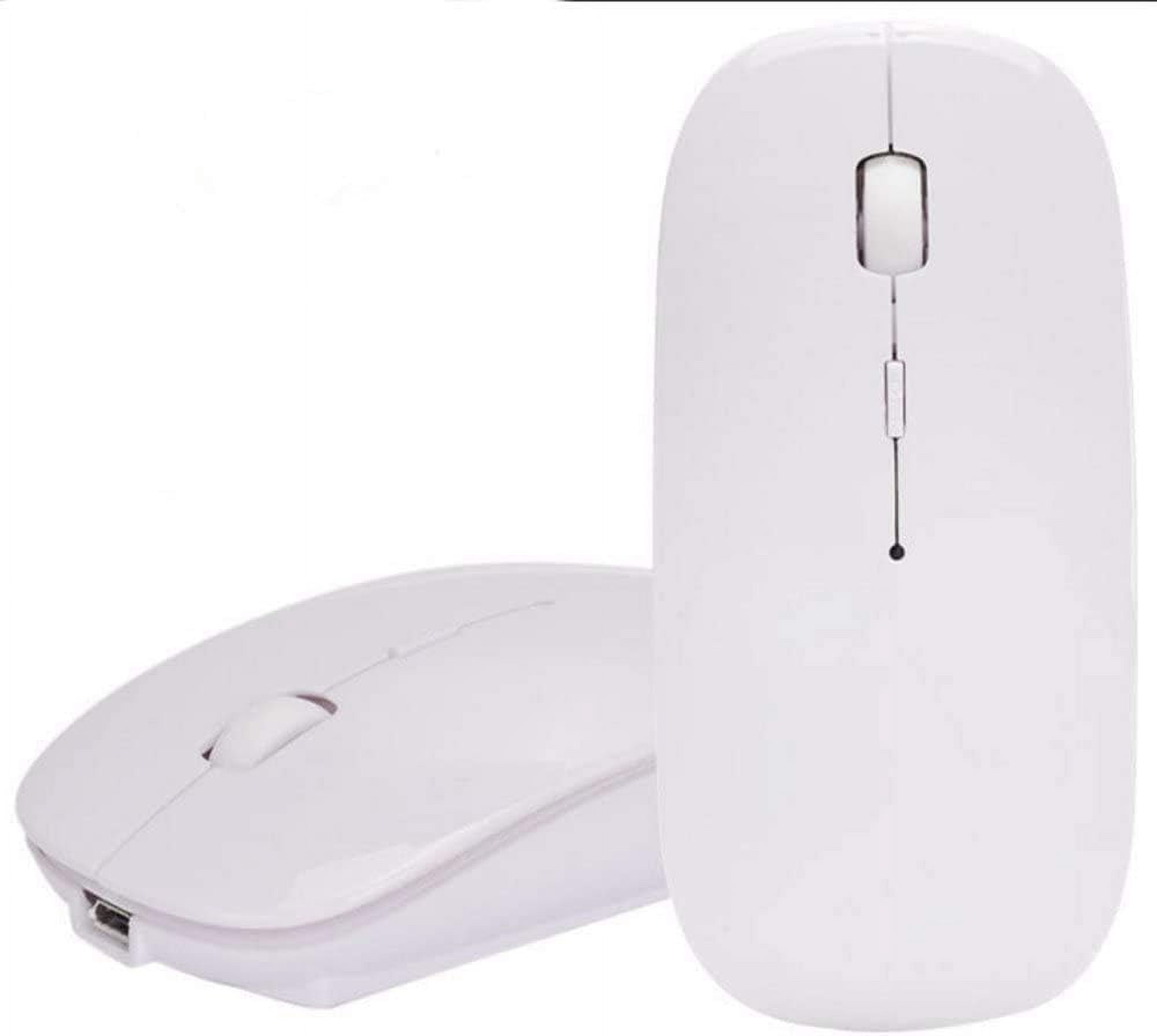 EONQY Bluetooth Mouse, Rechargeable Wireless USB Mouse 3.0 Portable Mouse for Notebook, PC, Laptop, Computer, Macbook