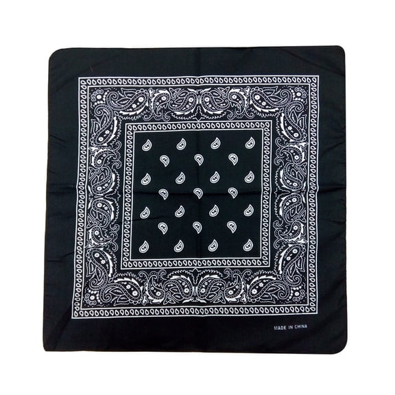 Bandanas Fashion Scarf for Men Women Paisley printed Tie-Dyed Square Party Favor Scarf Headband Handkerchiefs 1 PC Multicolor One Size