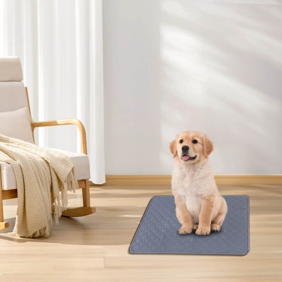 XiYing Thickened Pet Urine Pad for Deodorization Instant Water Absorption Washable Reusable Dog Urine Pad Easy To Dry 30 X 24 Inches Pet Floor Mat for Home Car Outdoor