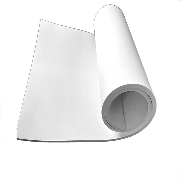 White EVA Foam Cosplay, 1 Piece of 4mm Craft Foam,Cosplay Foam, 14" x