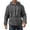 Gray, variant on FchengtaiS Men's Sherpa Fuzzy Textured Hoodies Long Sleeve Solid Sweatshirts Fashion Fall Winter Warm Pullover Tops with Pocket