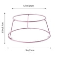 thumbnail image 4 of SHISUYAN Bread Cooling Rack Stainless Steel Round Steamer Rack Cake Cooling Rack, 4 of 8