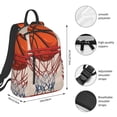 thumbnail image 2 of Fotbe Basketball Shot Mochila Ligera para Hombres y Mujeres - Duradera y Resistente al Agua, Ideal para Escuela, Trabajo, Viajes y Uso Diario, 2 of 7