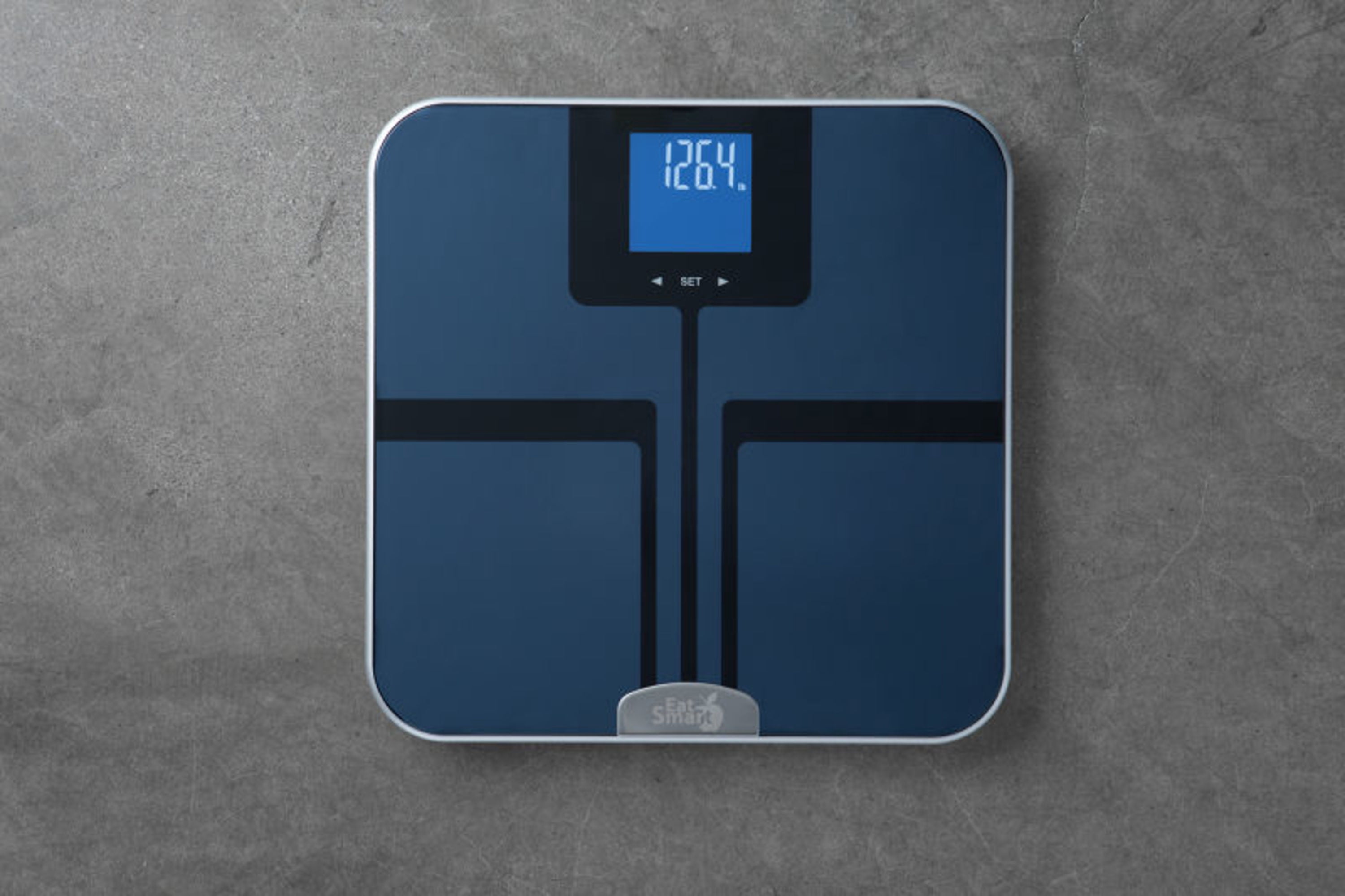  Eat Smart Precision Premium Digital Bathroom Scale with 3.5  inch Readout Display and Step-On Technology, Bath Scale for Body Weight,  400 lb Capacity, Black : Health & Household