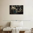 thumbnail image 2 of Elephant Stock Submarine Control Room Wall Art - Horizontal Canvas Wall Art - Living Room Wall Decor - Military Canvas - Gray And Teal Decor - 30" x 20", 2 of 8