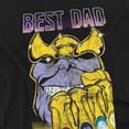 thumbnail image 5 of Avengers Mens Best Dad Universe Thanos T-Shirt, 5 of 6