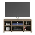 Mainstays Parsons TV Stand for TVs up to 50", Rustic Oak