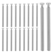 MLINS  20 Sets Framing Nails Mounting Hardware Hanging Frame Polish Holder Wall Silver