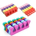 thumbnail image 1 of Trayknick 10/20Pcs Soft Sponge Nail Art Finger Toe Separator Salon Home Pedicure Tool Random Color 10pcs, 1 of 13