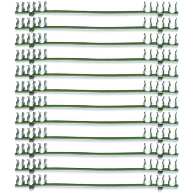 Flower Pot Climbing Support Rod Fixed Pillar Gardening Flower Rack Tube Climbing Support Connecting Rod Flower Rack Cross arm Buckle (6-Claw Connecting Rod)