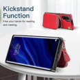 thumbnail image 3 of Funda tipo cartera para Huawei P30 Pro con tarjetero y correa para el hombro para mujer p202411261300, 3 of 5