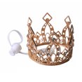 thumbnail image 1 of Sparkling Pet Crown Adjustable Cat Crown with Drawstring Rhinestone Tiara Crown for Cats And Small Dogs Cosplay Party Photo Prop, 1 of 8