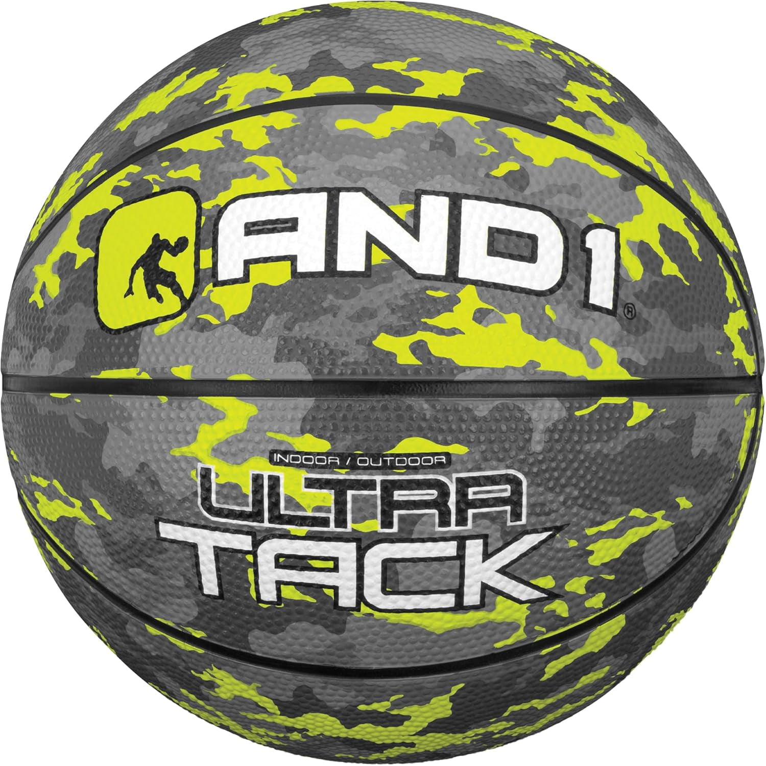 AND1 Mini Basketball 3-Pack - Size 3 (7 Inch) Easy to Grip, Youth Size, Deflated with Pump Included
