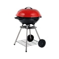 thumbnail image 1 of Barbecue au Charbon de Bois 17 Po, Rouge, 1 of 1