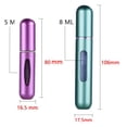 thumbnail image 3 of Mini botella portátil de aluminio recargable, atomizador de Perfume, contenedor de 5ml, botella de recarga de perfume, viaje, 5ml/8ml, 3 of 4