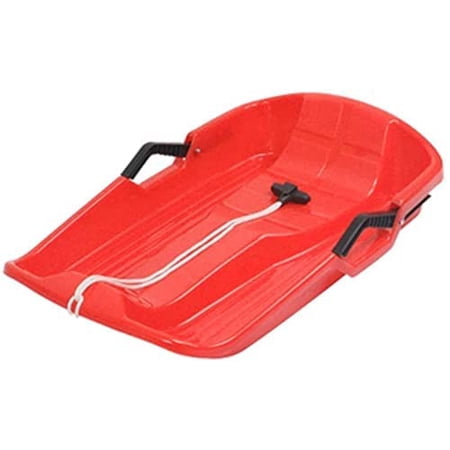 Heavy Duty Large Kids Children Snow Sledge Toboggan Sledge Rope Sled ...