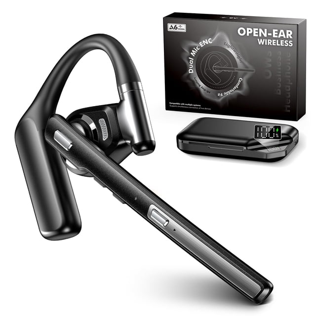 Audífonos Bluetooth Bravego V6.0 Abiertos con Micrófono Inalámbrico