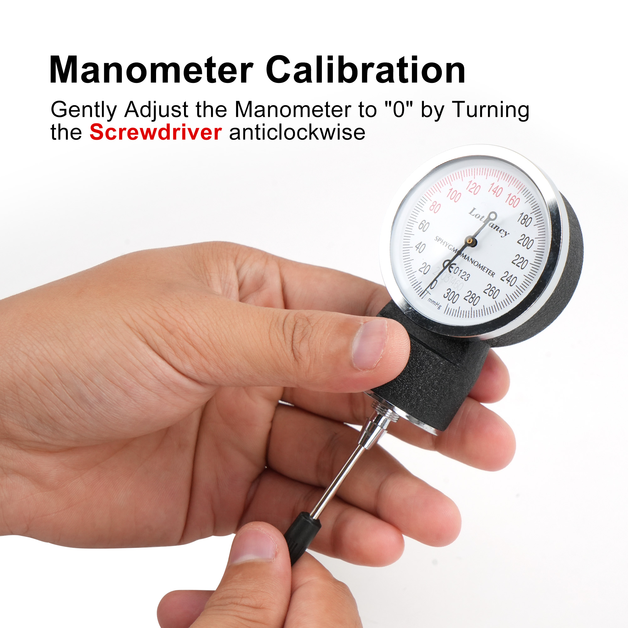 LotFancy Aneroid Manual Blood Pressure Monitor photo 4