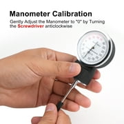 LotFancy Aneroid Sphygmomanometer, Manual Blood Pressure Monitor with Large Adult Cuff 13 to 20
