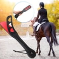 thumbnail image 4 of Advancent Caballo Crop PU cuero mango montar paleta deporte al aire libre escenario reutilizable carreras caballos entrenamiento Accesorios Cuidado ecuestre y deportes, 4 of 6