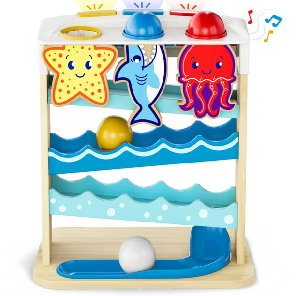 Juguete interactivo Move2Play Wooden Ocean Friends de 1 año o más