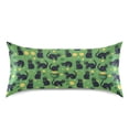 thumbnail image 3 of Lucky Black Cat Pattern Pillowcase Standard Size 20''x26'' Satin Double-Sided Print Soft Wrinkle Resistant, 3 of 9