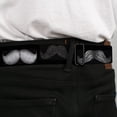 thumbnail image 4 of Buckle-Down Belt, Seatbelt Buckle Belt, Mustaches Black Sketch, Youth 22 to 32 Inches, 4 of 9
