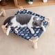 thumbnail image 5 of Cuna Elevada Para Mascotas, Cama Para Gatos, Perros, Lona, ​​Verano, Transpirable, Desmontable, Gatito Elevado, Nido Para Cachorros, Cama, Suministros Para Mascotas matsuzay PT002593-03, 5 of 6
