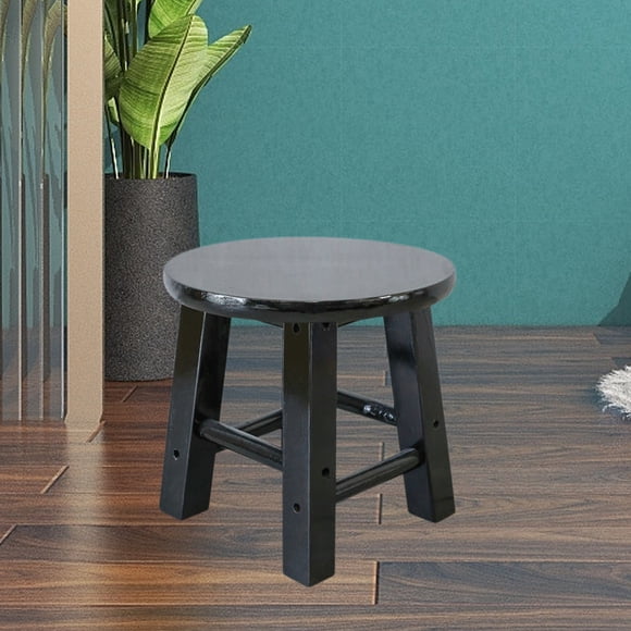Home Essentials Dwarf Stool Solid Wood Small Stool Oaken Small Round Stool Solid Wood Stool Small Square Stool Household Laundry Stool Shoe Changing Stool Chair Home