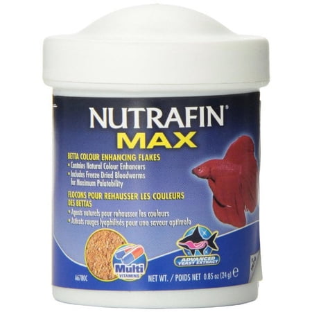 Nutrafin Max Betta Color Flakes .85 Oz