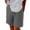 Dark Gray, variant on Womens Shorts Casual Solid Sport Elastic Waist Pockets Daily Outdoor Wear Trousers