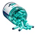 thumbnail image 5 of Dardos de espuma Game Face GFBDB de media longitud, paquete de 100, azul, 5 of 5