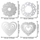 thumbnail image 3 of Yuarrent 1 Set School Supply Rust-proof DIY Easy Molds Use Template Dies Exquisite to for Making Album Paper Scrapbooking Type3 NO3 Yuarrent HA060369-00, 3 of 6