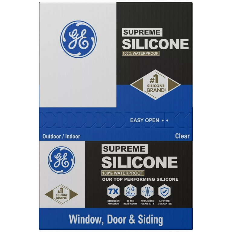 Supreme Silicone Window & Door Sealant, Clear 10.1 oz photo 4