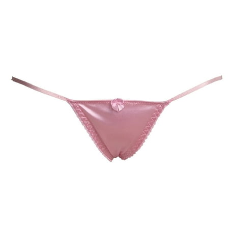 

Plus Size Lingerie For Women Fashion Womens Lady Sexy-Lace Briefs Knickers Thongs Side Tie Panties Underwear