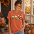 thumbnail image 4 of Pumpkin Spice Coffee Fall Shirt, Cute Autumn Latte Drinks Graphic Comfort Colors Tee, Cozy Pumpkin Season Halloween Thanksgiving Gift - Yam, M, 4 of 4