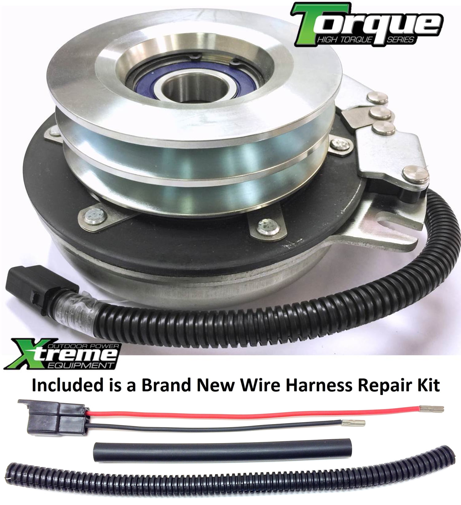 Bundle 2 items PTO Electric Blade Clutch, Wire Harness Repair Kit